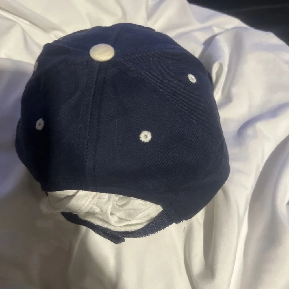 Penn State Cycling Cap Nittany‎ Lions Hat Blue Denim Embroidered One Size